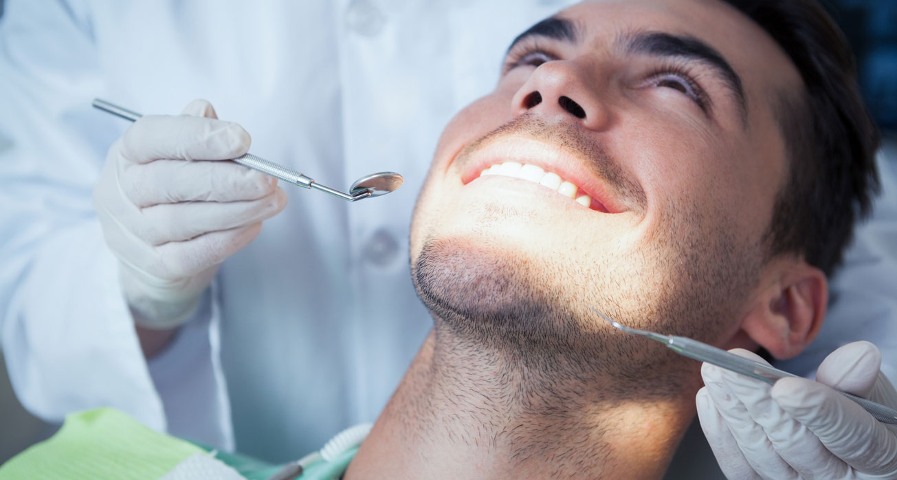 Dental lab manager makes his own teeth!